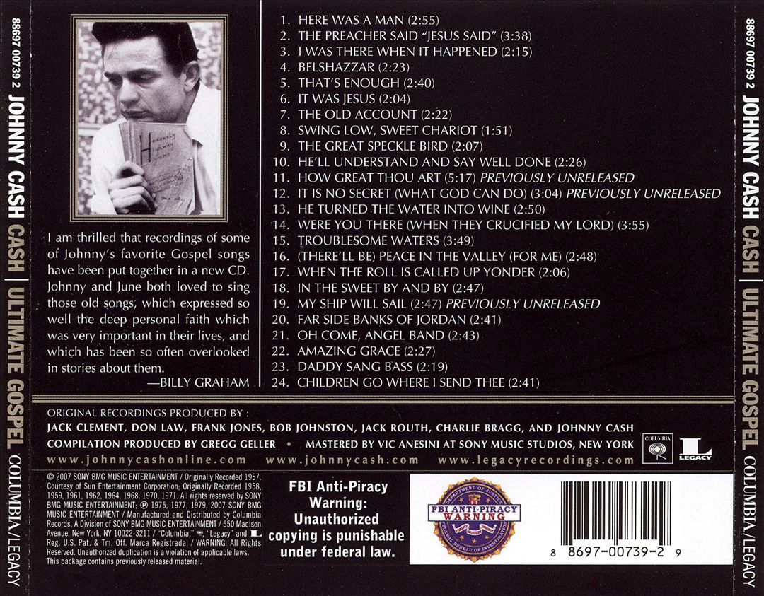 Cash: Ultimate Gospel cover art