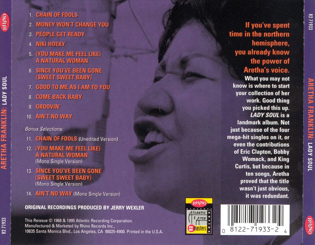 Lady Soul cover art