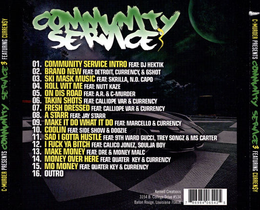 Community Service, Vol. 3 cover art