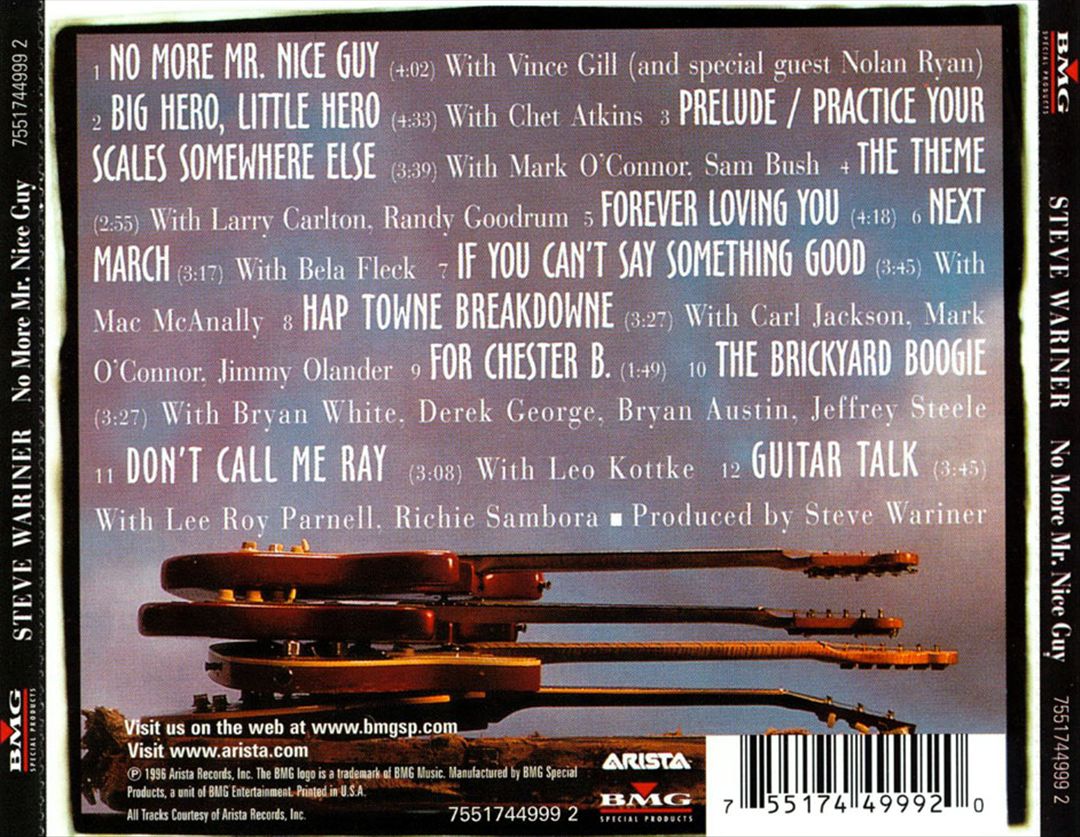 No More Mr. Nice Guy cover art
