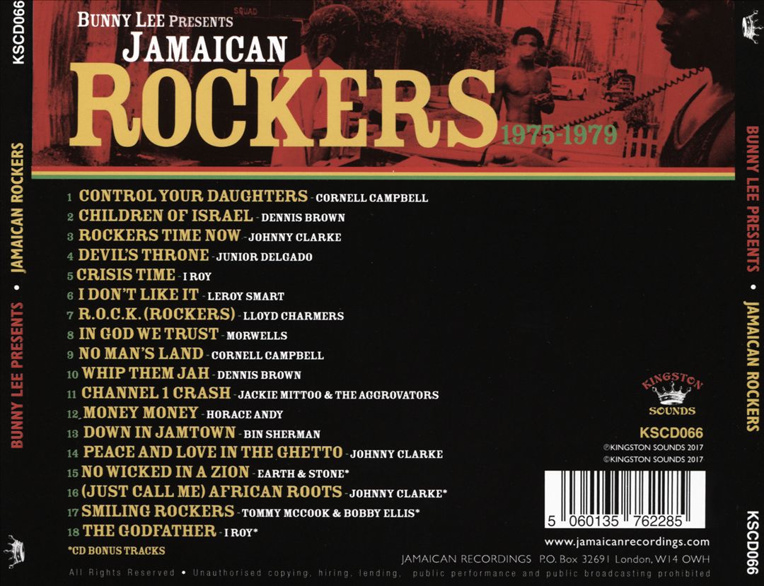 Bunny Lee Presents Jamaican Rockers 1975-1979 cover art