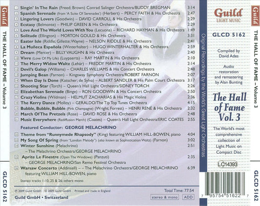 Golden Age of Light Music: The Hall of Fame, Vol. 3 cover art