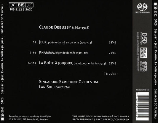 Debussy: Jeux; Khamma; La boite à joujoux cover art