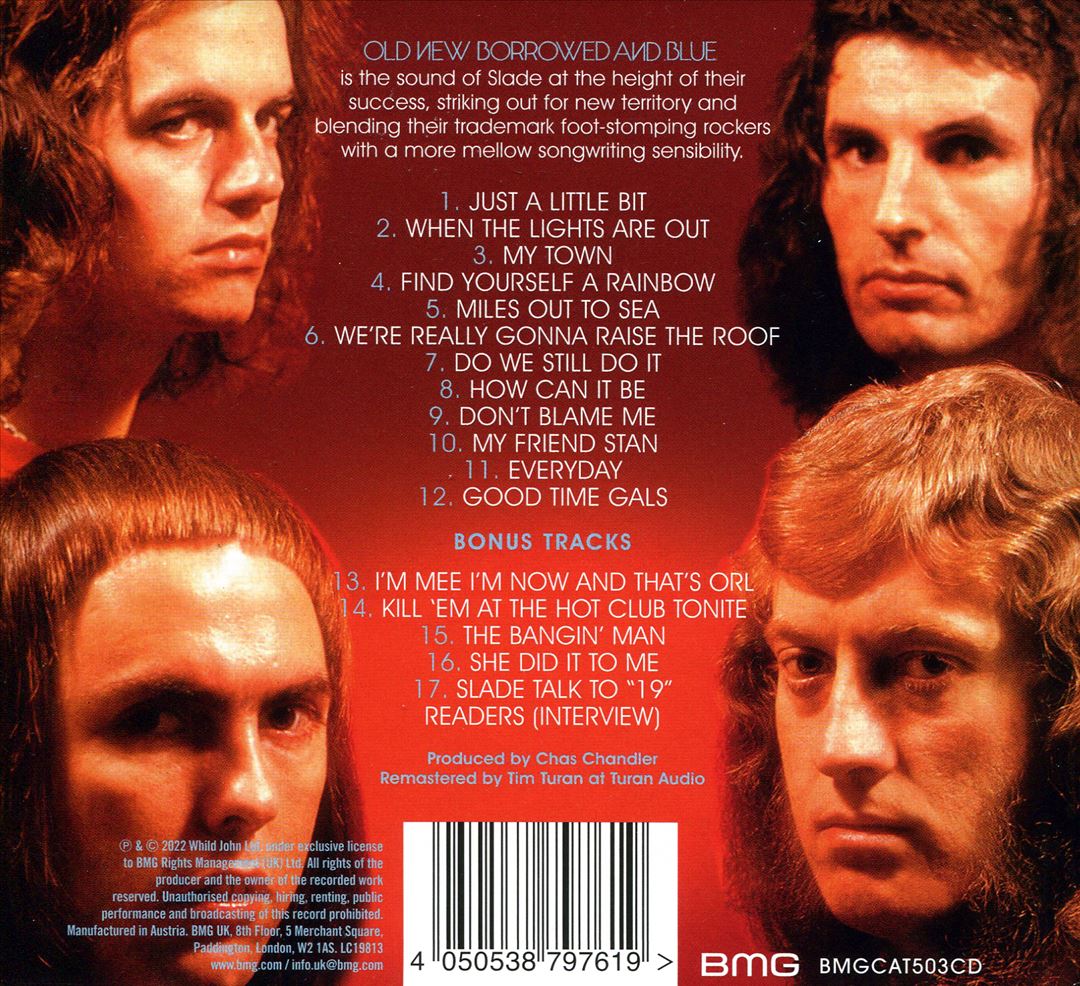 Old New Borrowed and Blue cover art