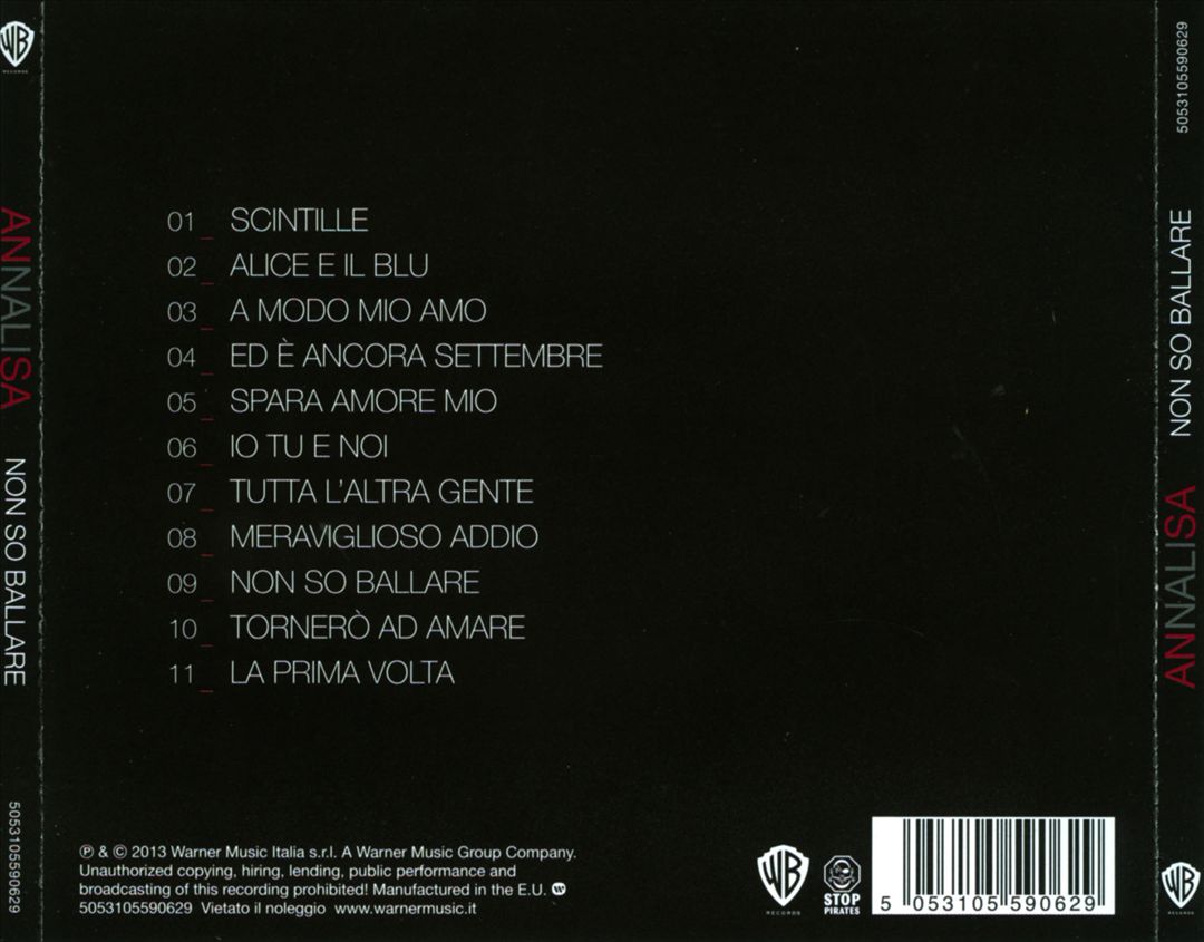 Non So Ballare cover art