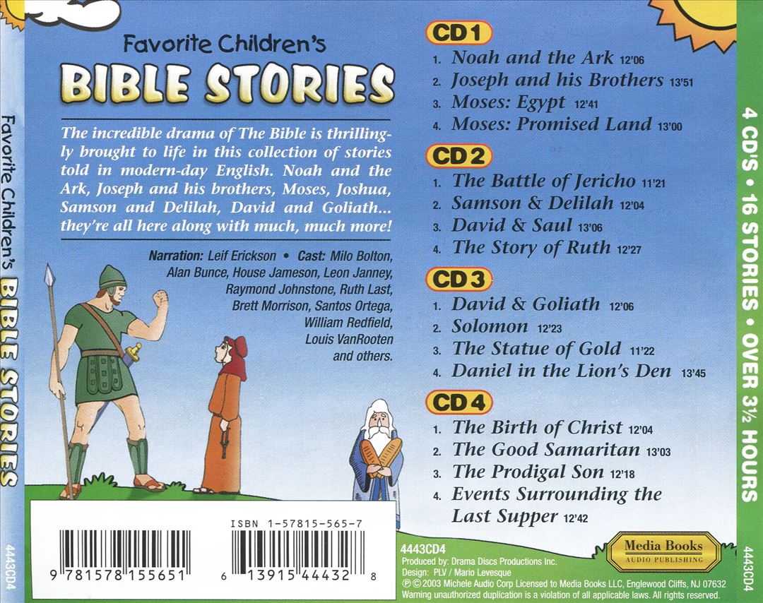 FAVORITECHILDRENSBIBLESTORIES cover art