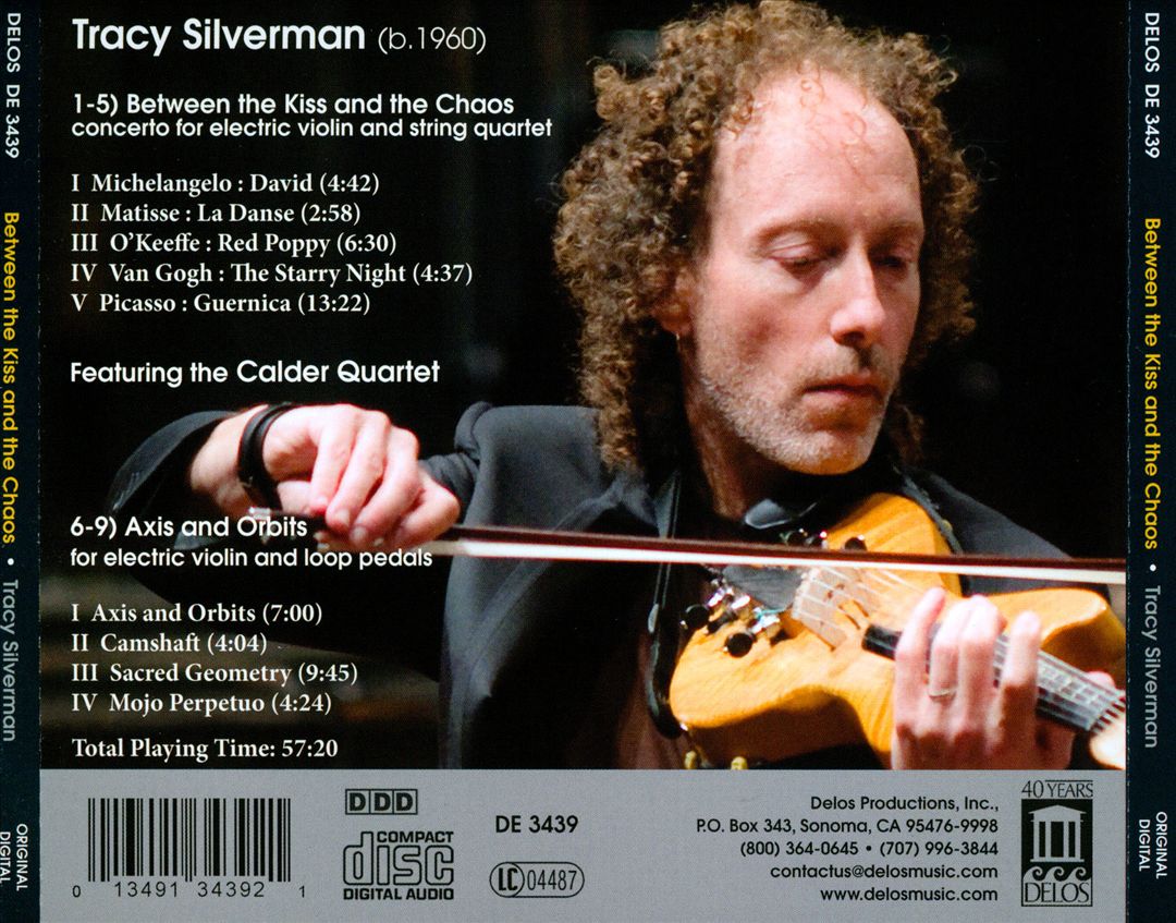 Tracy Silverman: Between the Kiss and the Chaos cover art