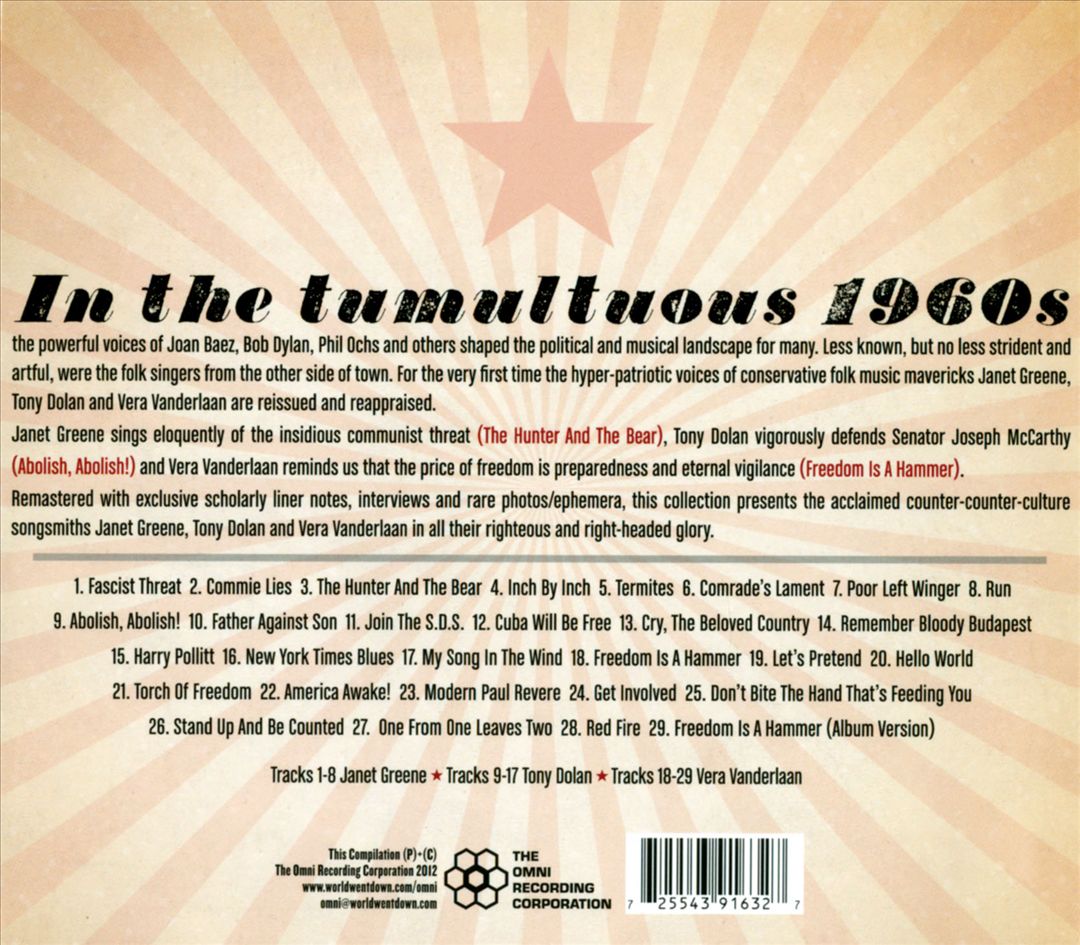 Freedom Is a Hammer: Conservative Folk Revolutionaries of the Sixties cover art