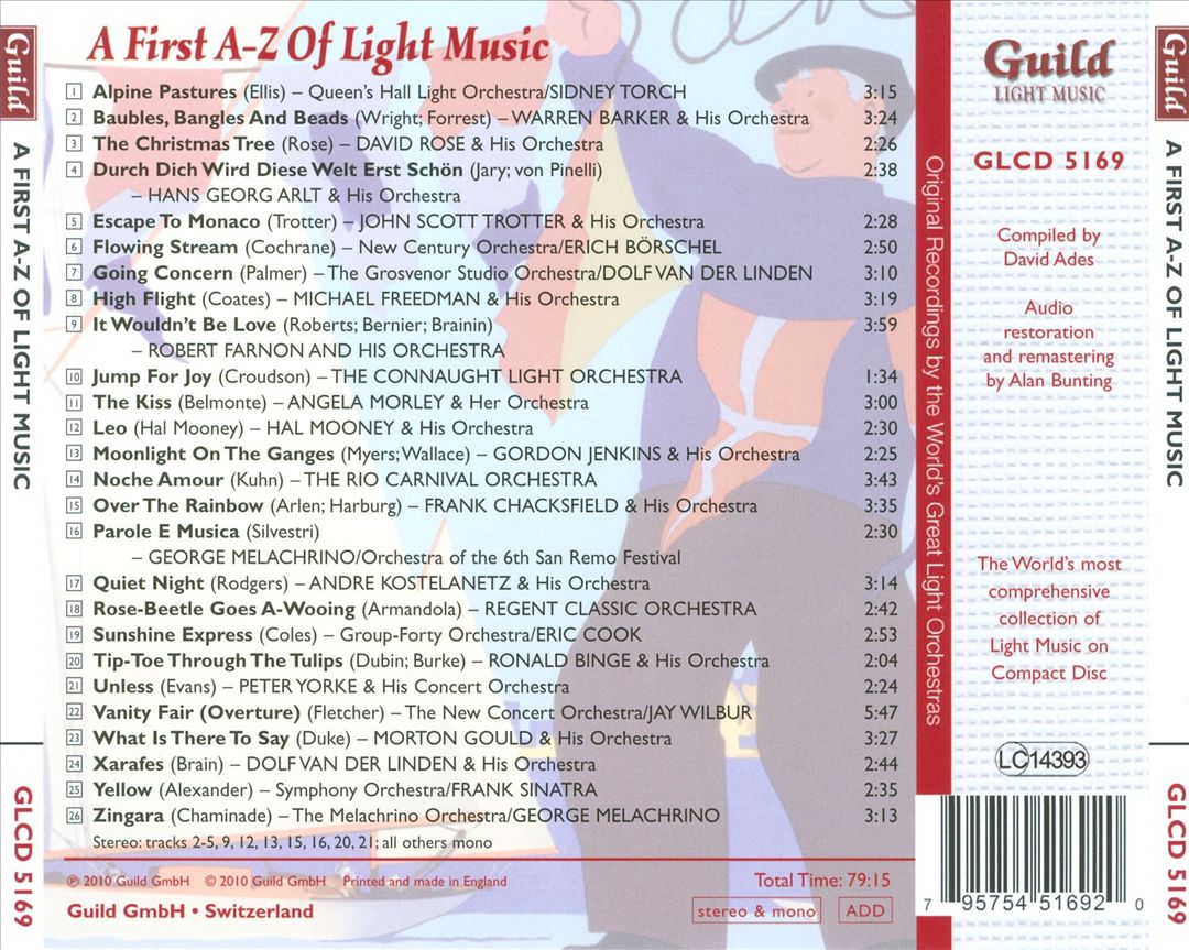 Golden Age of Light Music: A First A-Z of Light Music cover art