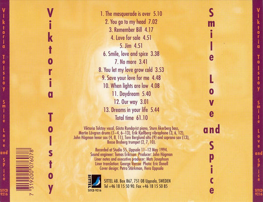 Smile, Love and Spice cover art