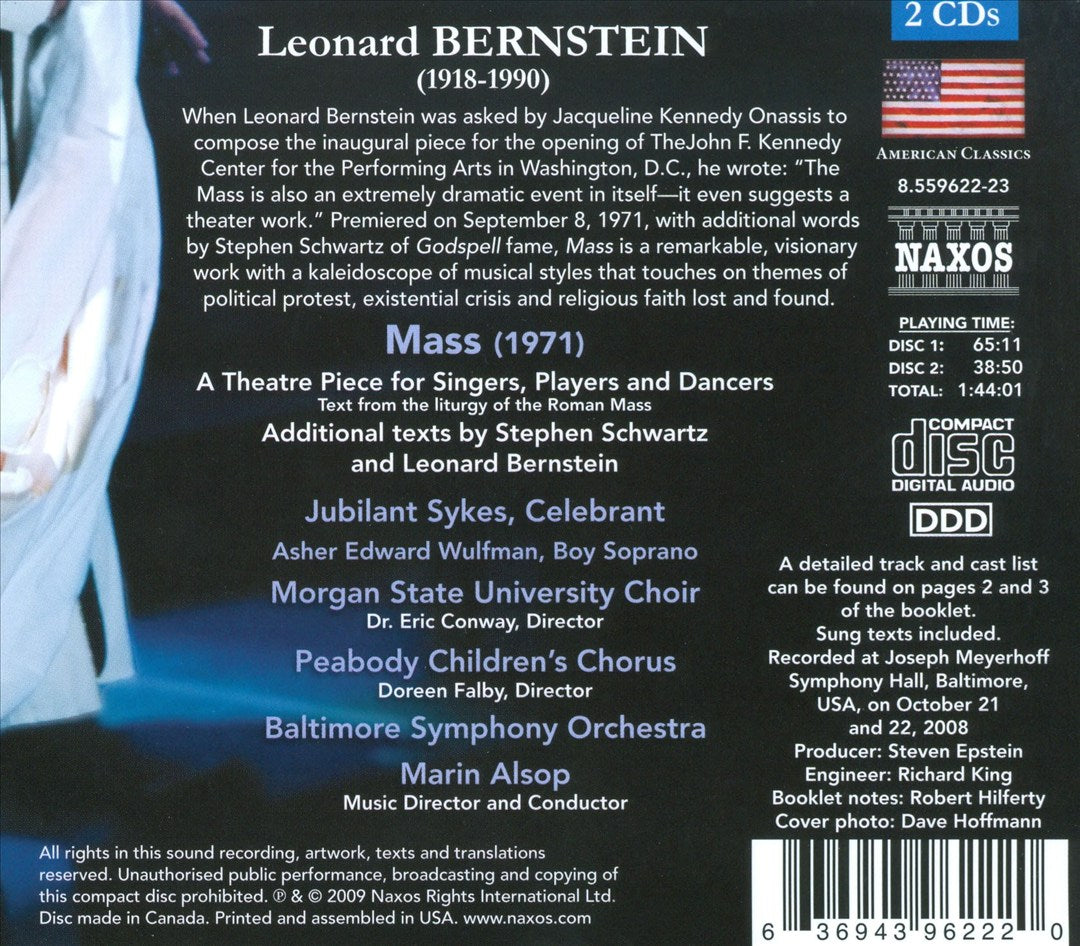 Leonard Bernstein: Mass cover art