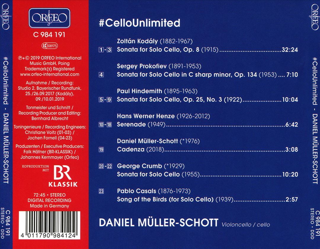 #CelloUnlimited cover art
