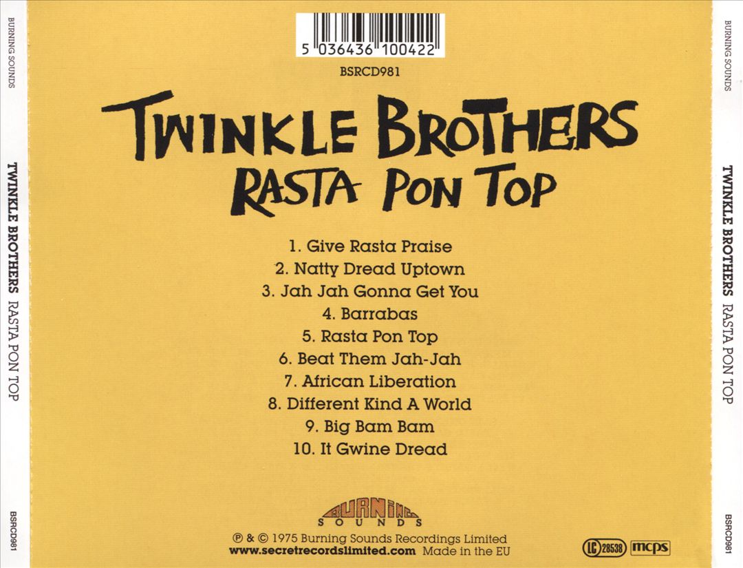 Rasta Pon Top cover art