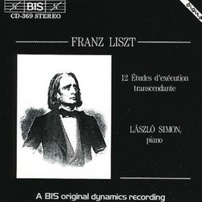 Franz Liszt: 12 Études d'Exécution Transcendante cover art