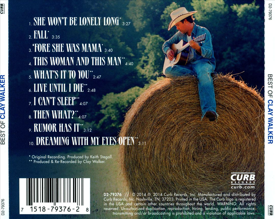 Best of Clay Walker cover art