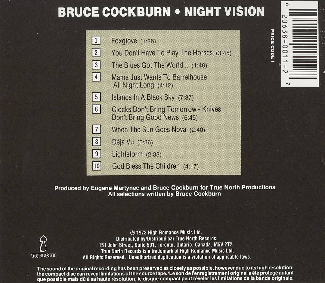 Night Vision cover art