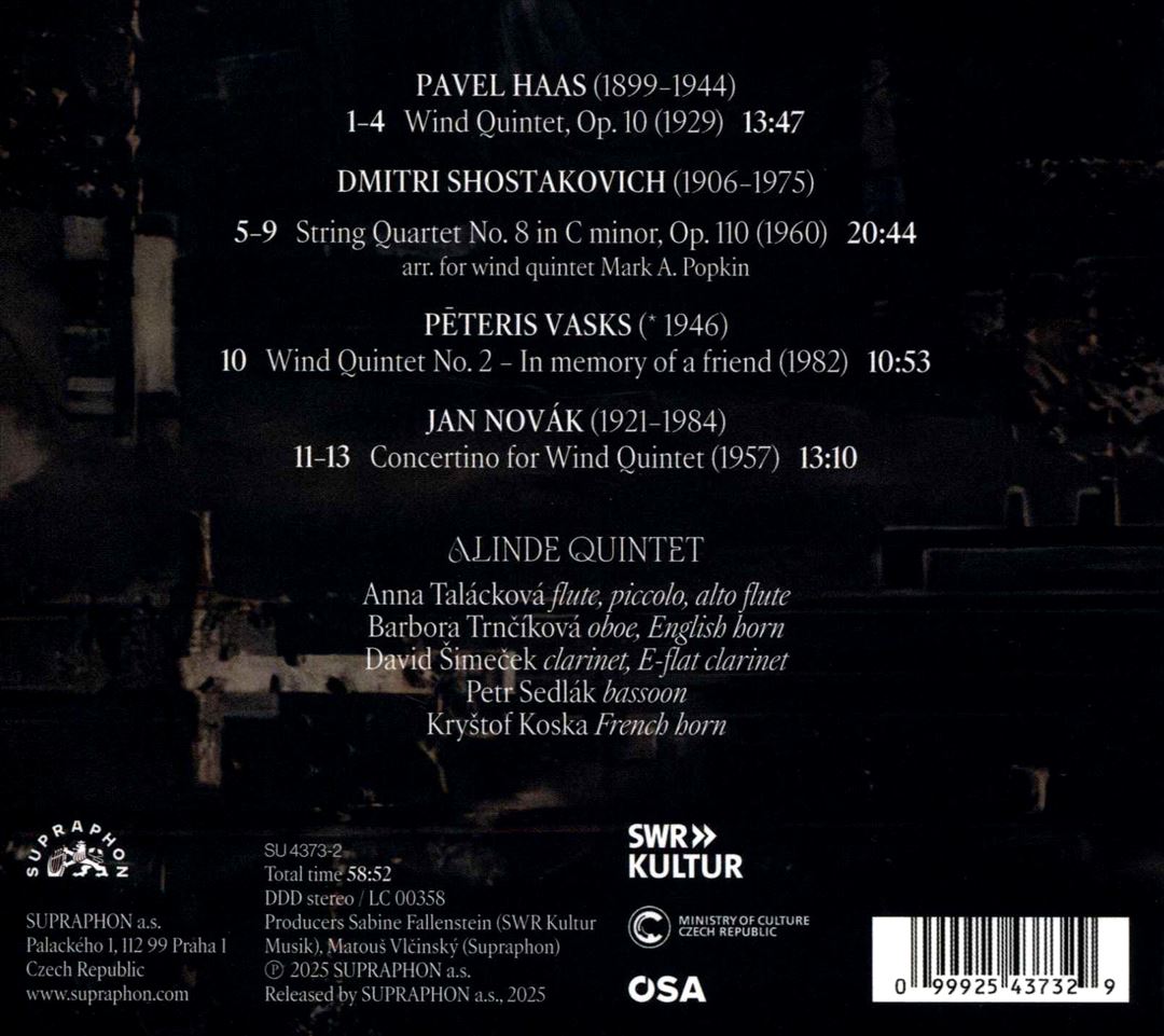 Inscape: Haas, Shostakovich, Vasks, Novak cover art