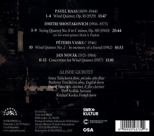 Inscape: Haas, Shostakovich, Vasks, Novak cover art