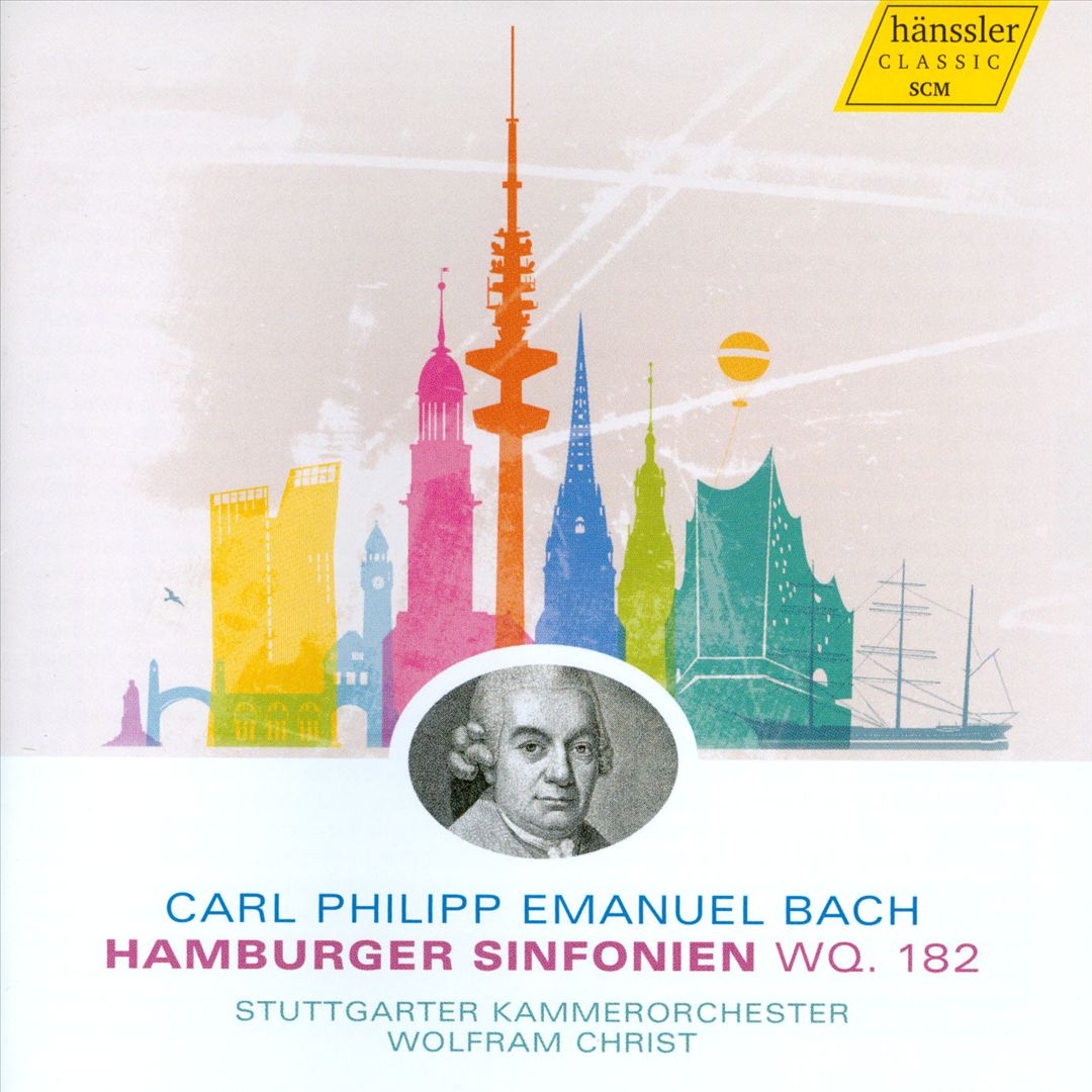 C.P.E. Bach: Hamburger Sinfonien cover art