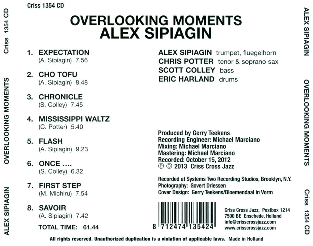 Overlooking Moments cover art