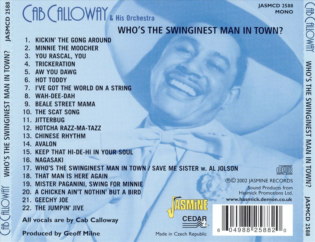 Who's the Swinginest Man in Town? cover art