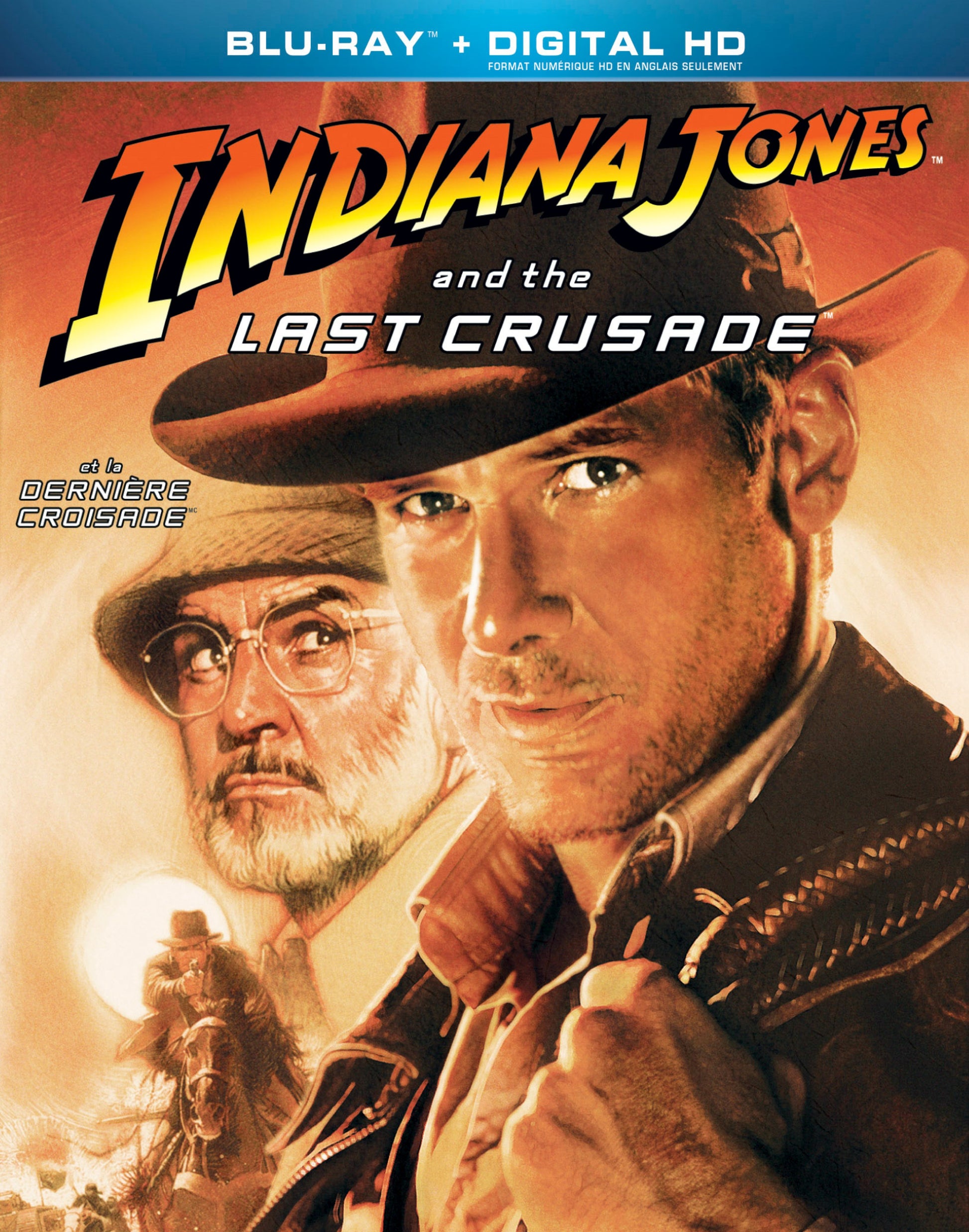 Indiana Jones and the Last Crusade [Blu-ray] cover art