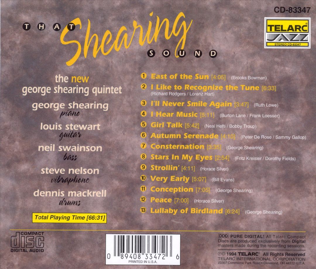 That Shearing Sound cover art