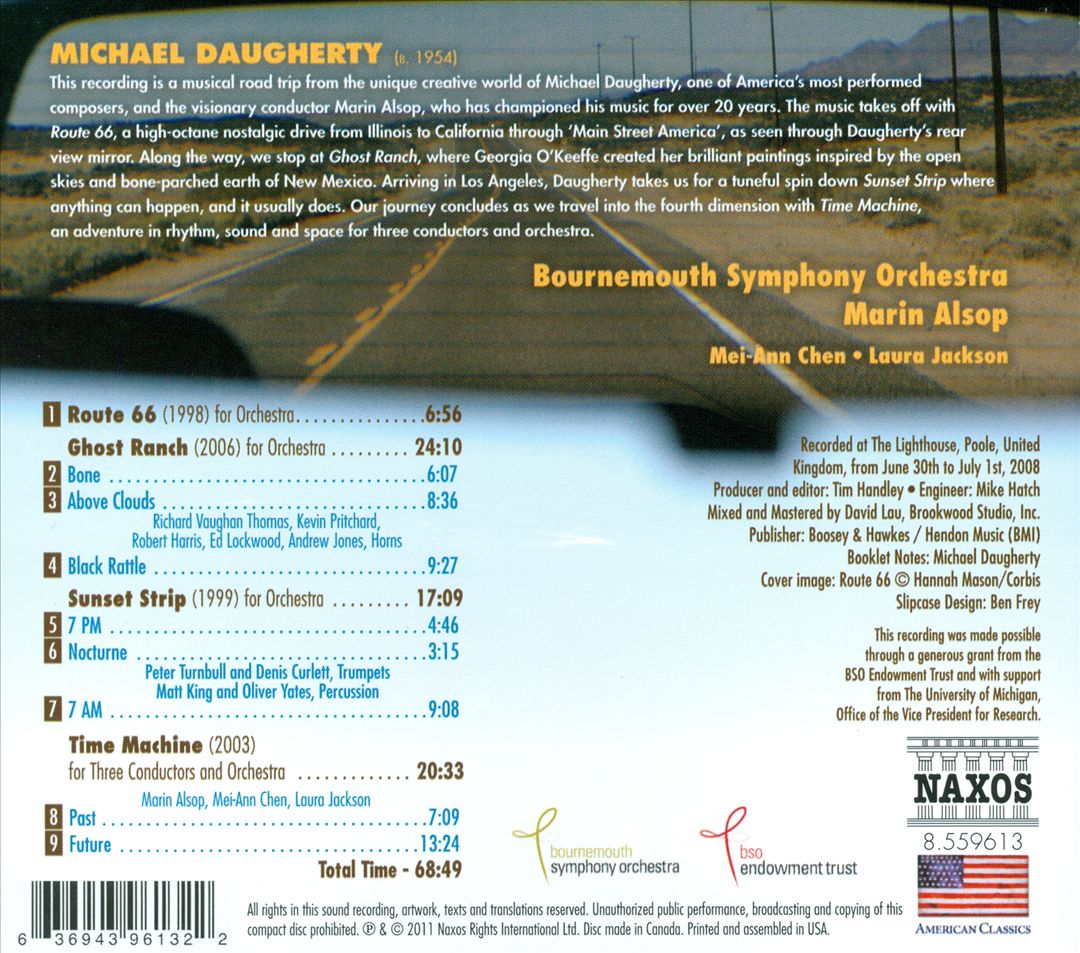 Michael Daugherty: Route 66 cover art