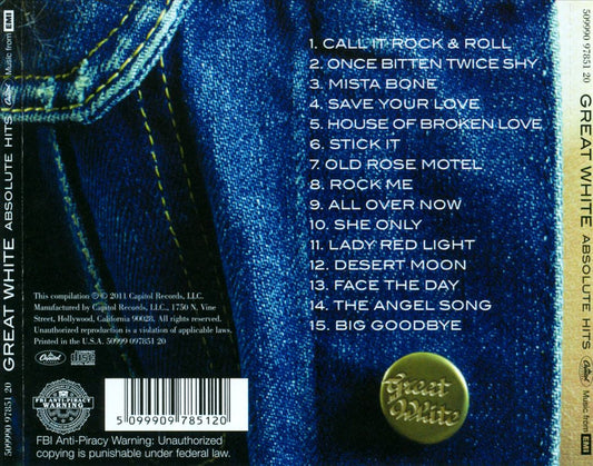 Absolute Hits cover art
