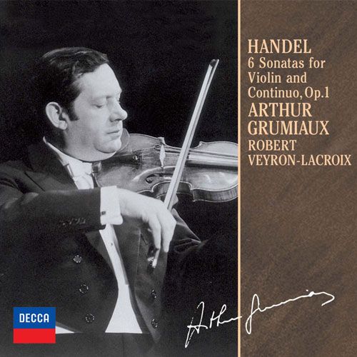 Handel: 6 Sonatas for Violin and Continuo, Op. 1 cover art