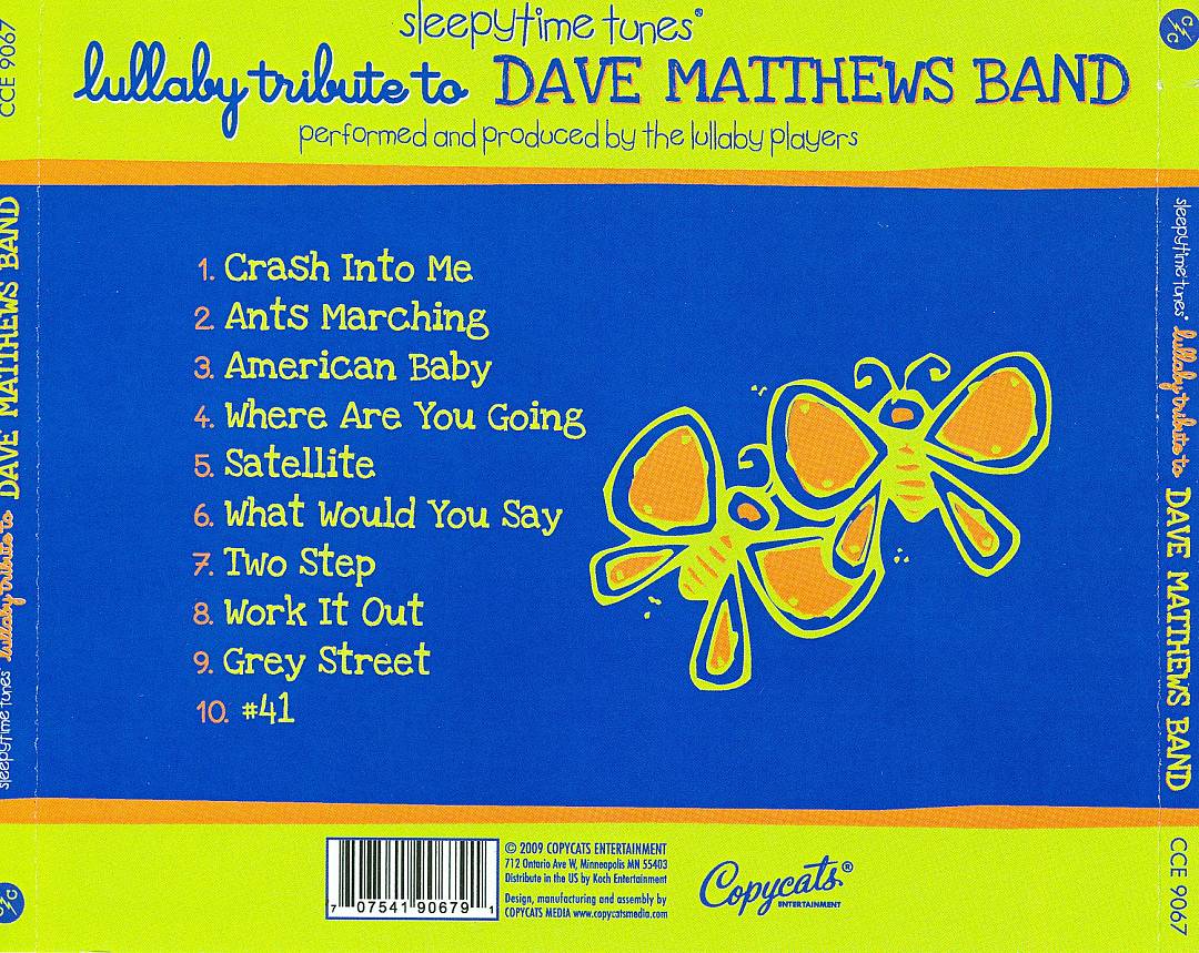 Sleepytime Tunes: Dave Matthews Band Lullaby Tribute cover art