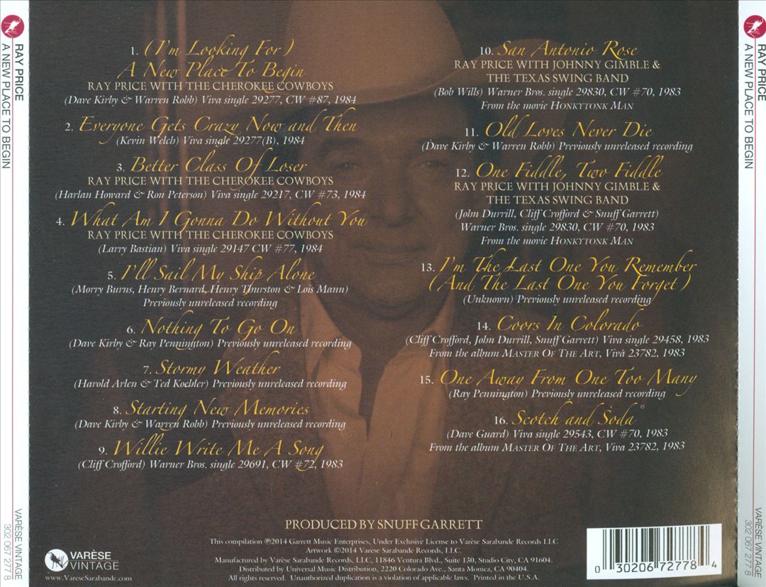 New Place to Begin cover art