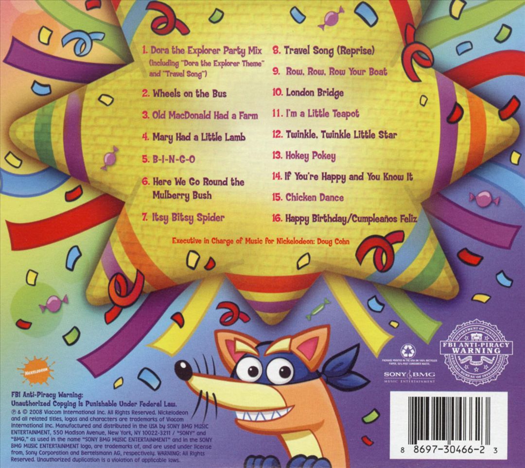 Dora Party Favorites cover art