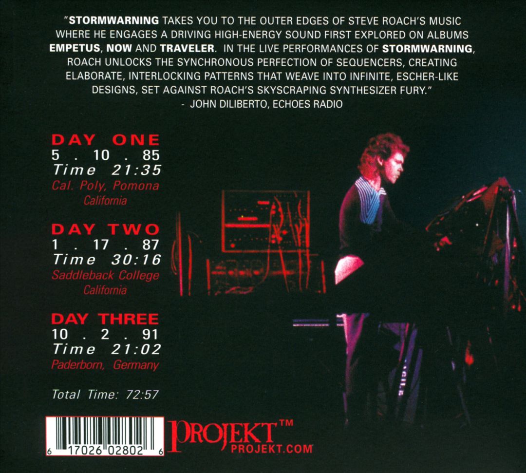 Stormwarning: Live in Concert cover art