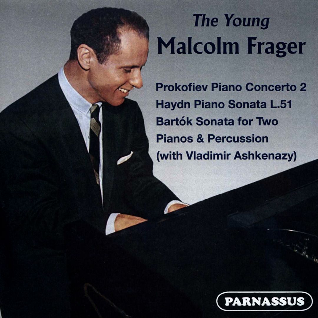 Young Malcolm Frager cover art