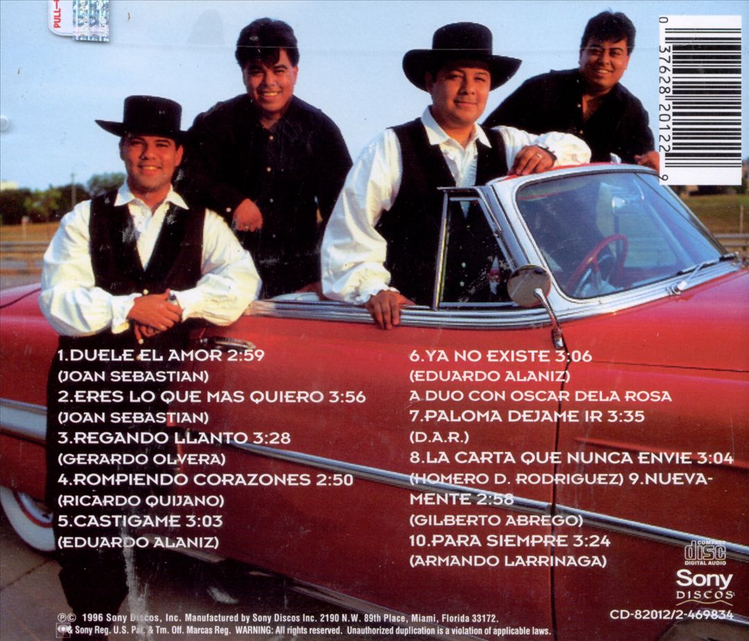 Duele El Amor cover art