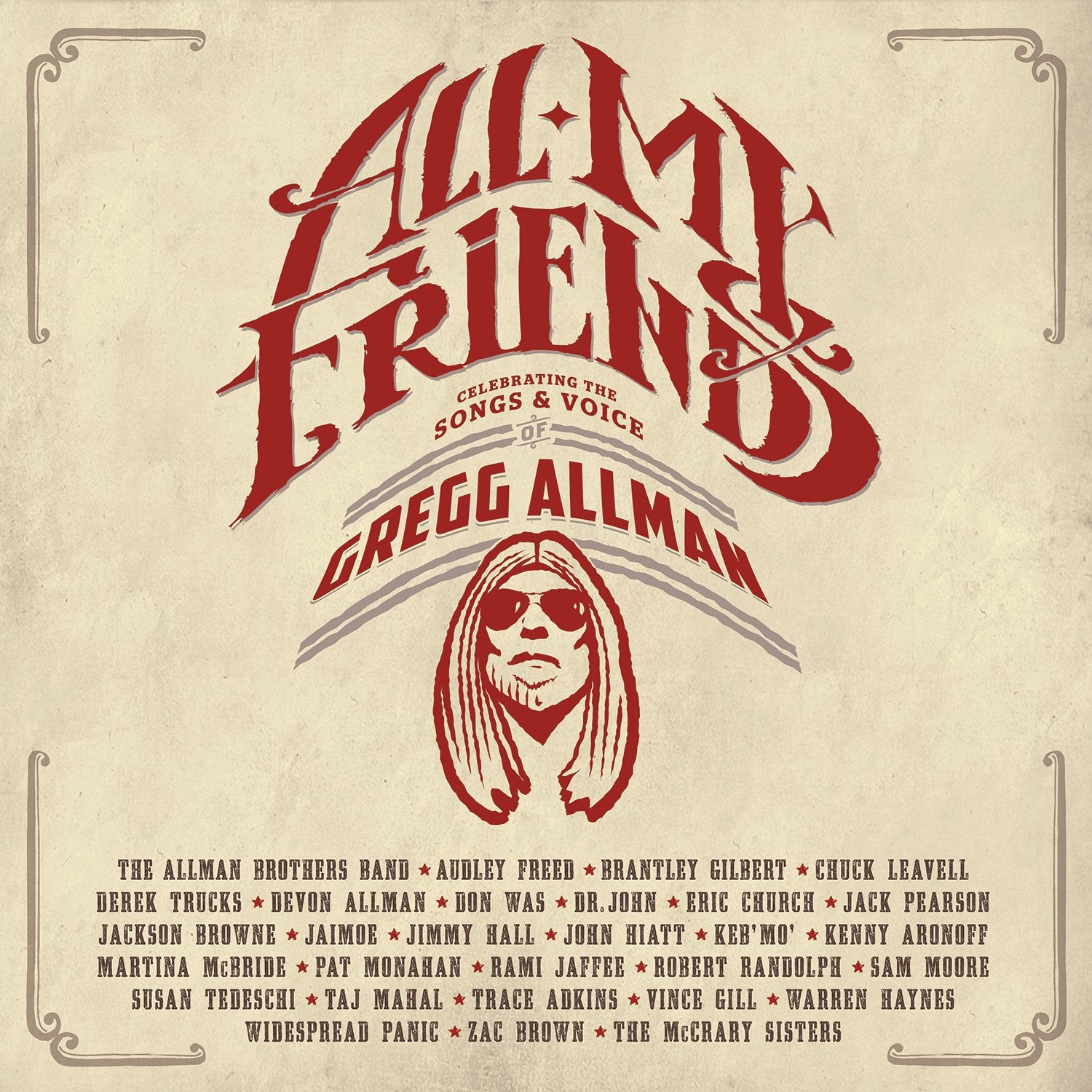 All My Friends: Celebrating the Songs & Voice of Gregg Allman [CD/DVD] cover art