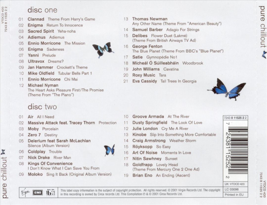 Pure Chillout cover art
