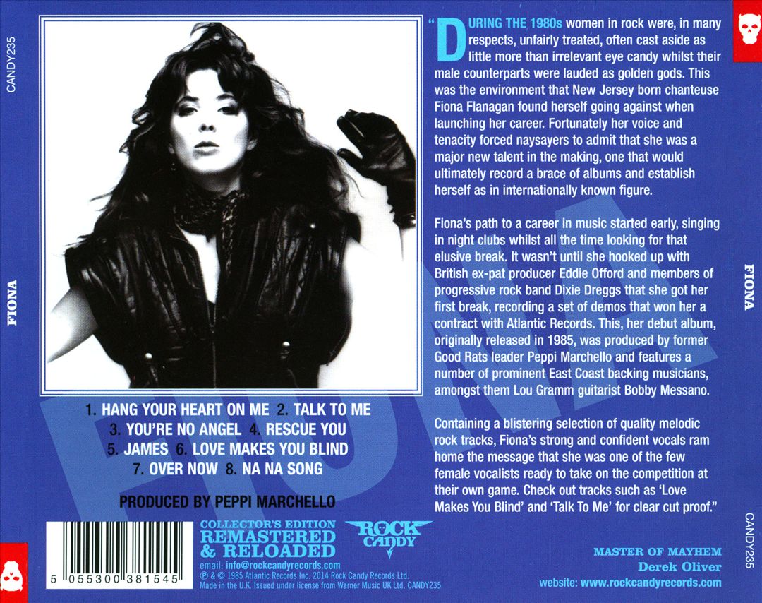 Fiona [CD/Book] cover art