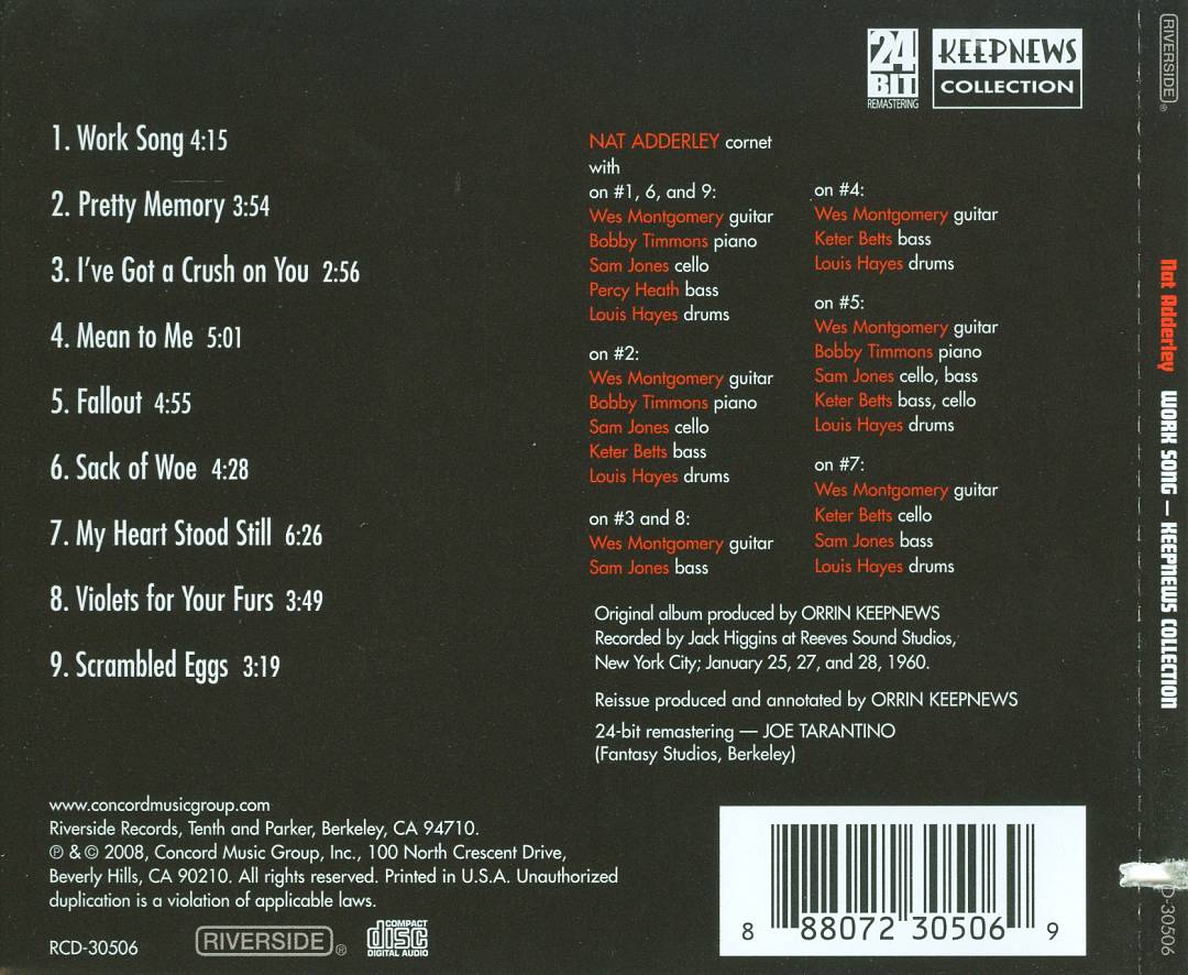 Work Song cover art