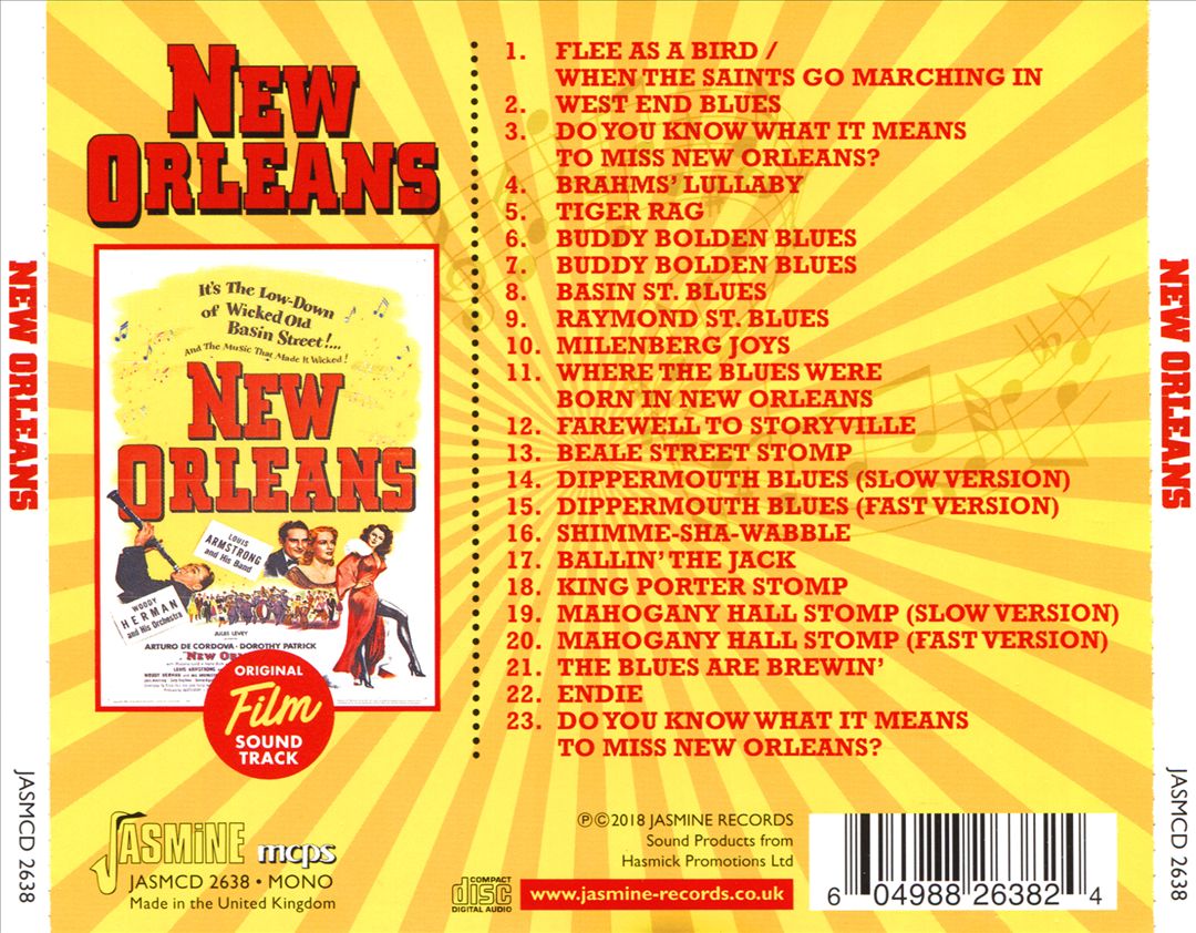 New Orleans [Original Motion Picture Soundtrack] cover art