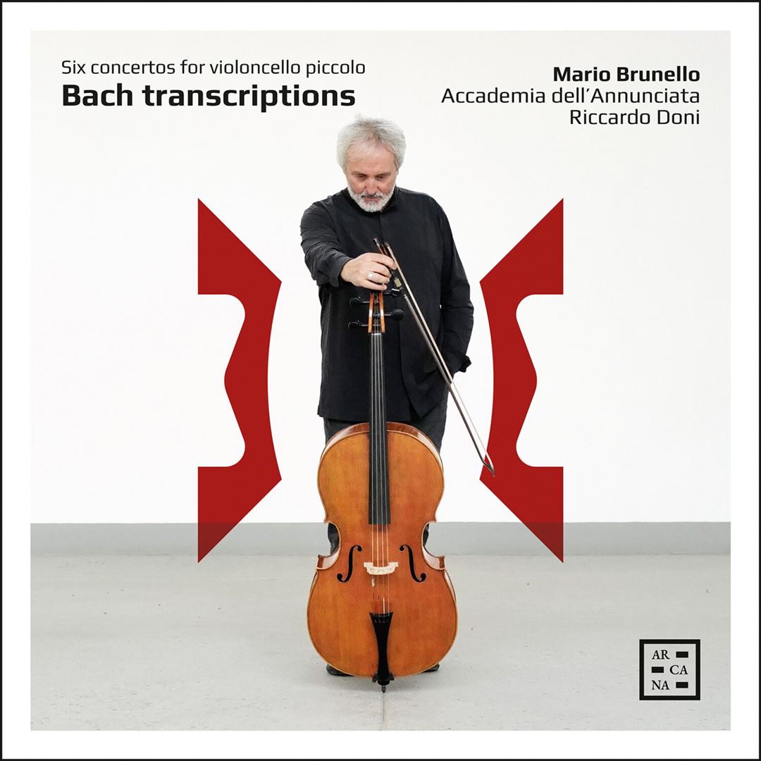 Bach Transcriptions: Six concertos for violoncello piccolo cover art
