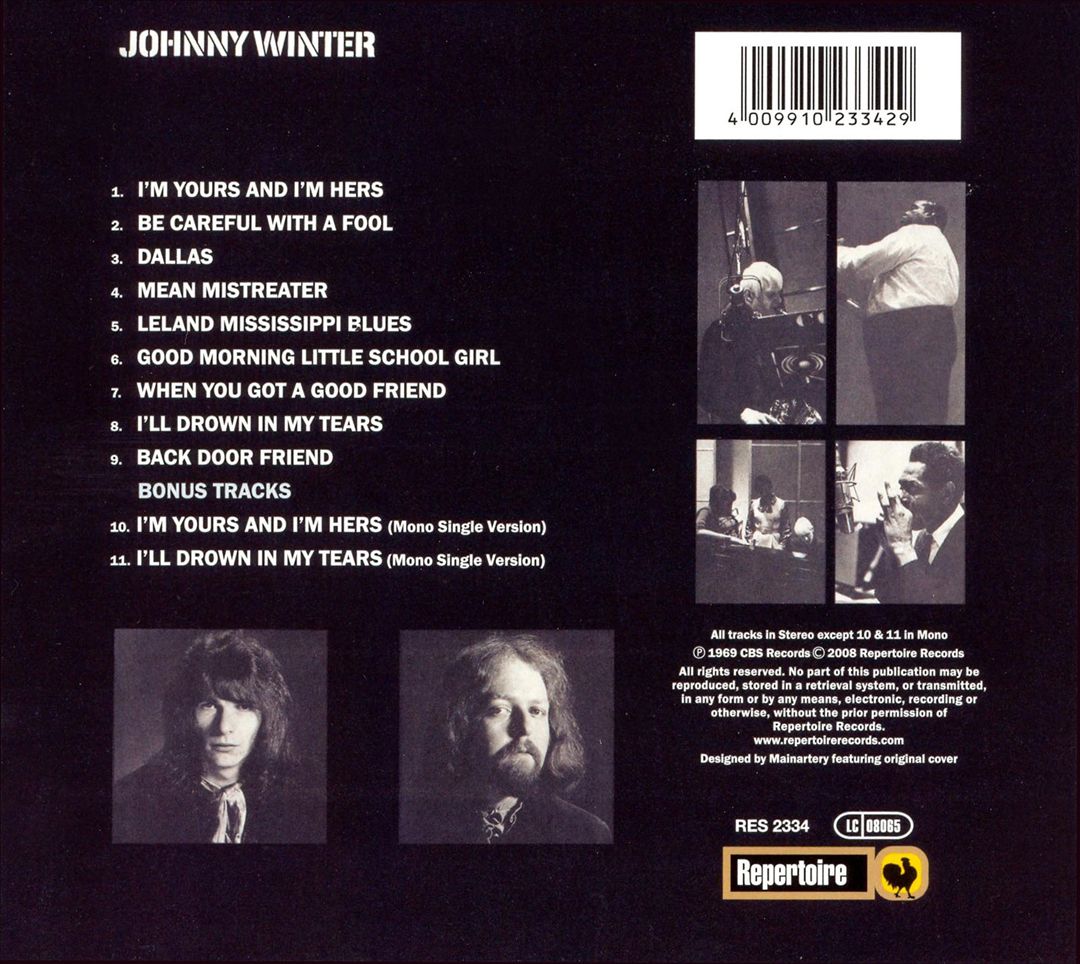 Johnny Winter cover art
