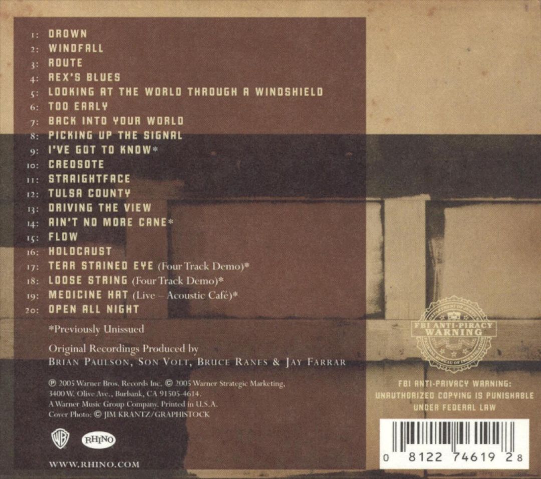 Retrospective: 1995-2000 cover art
