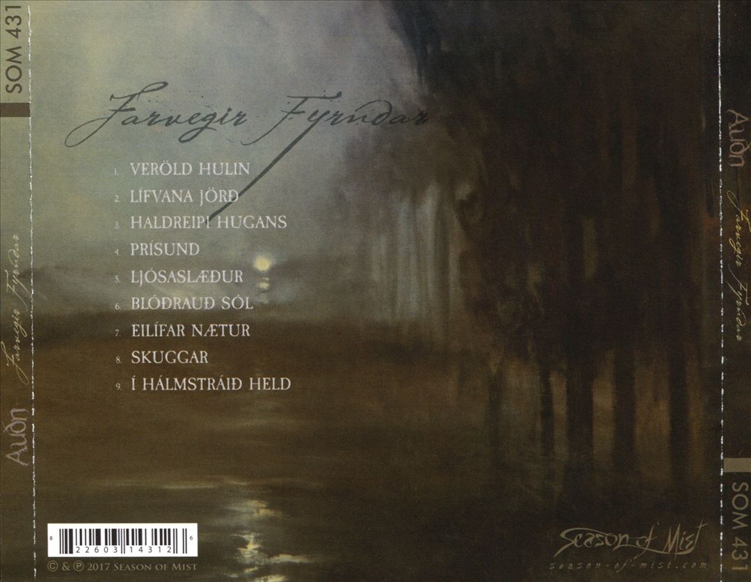 Farvegir Fyrndar cover art