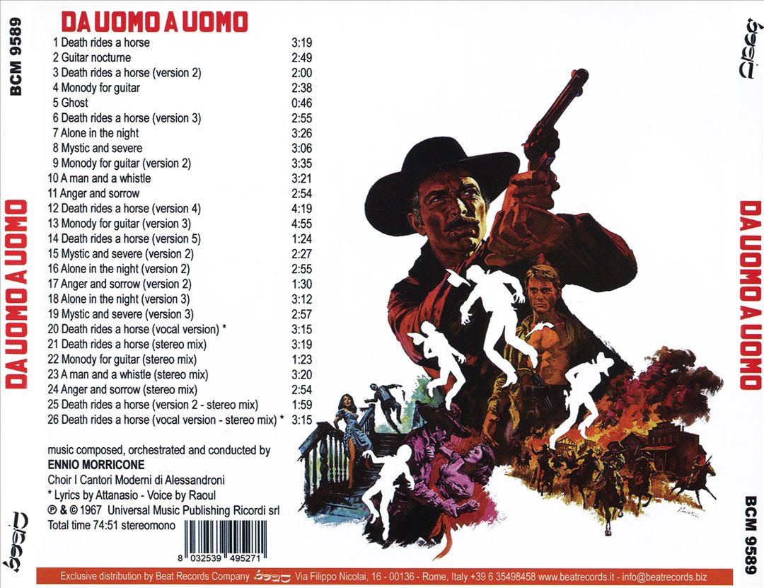 Death Rides a Horse (Da Uomo a Uomo) [Original Motion Picture Soundtrack] cover art