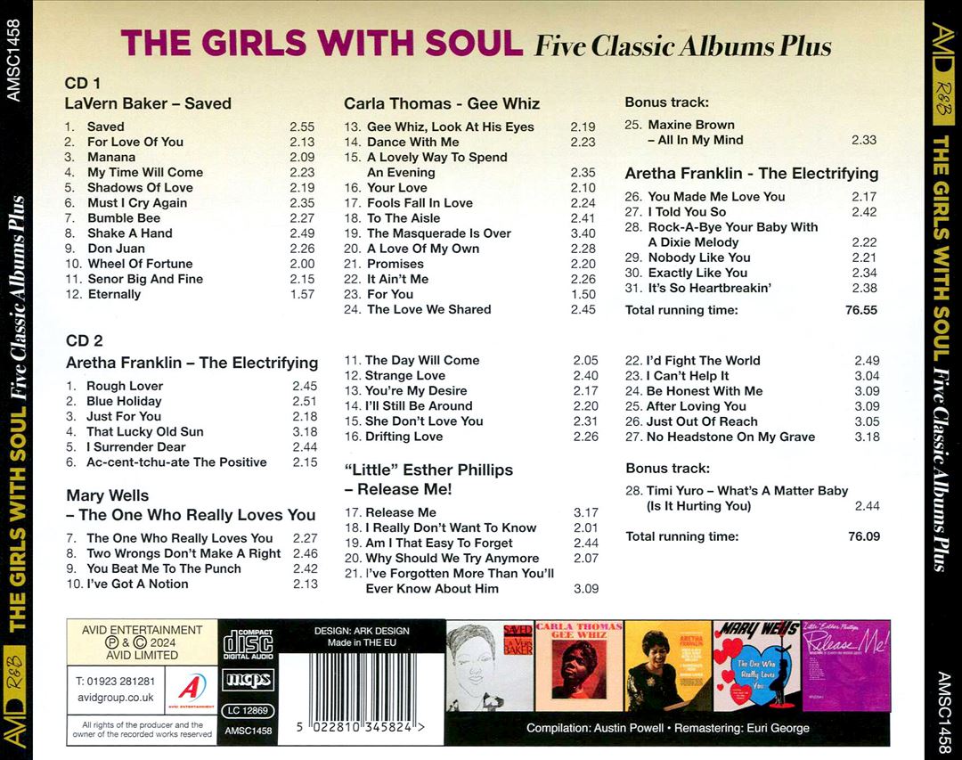 Girls with Soul-Five Classic a cover art