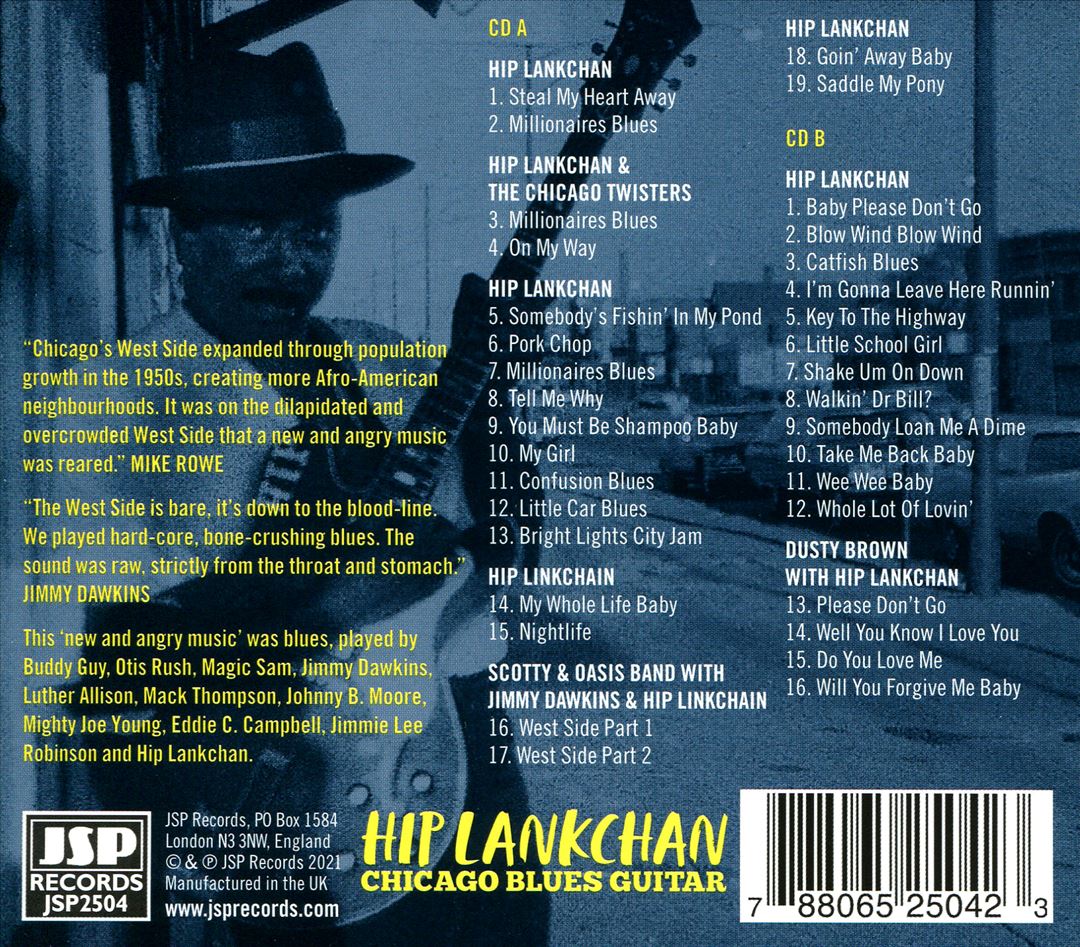 Original West Side Chicago Blues Guitar cover art