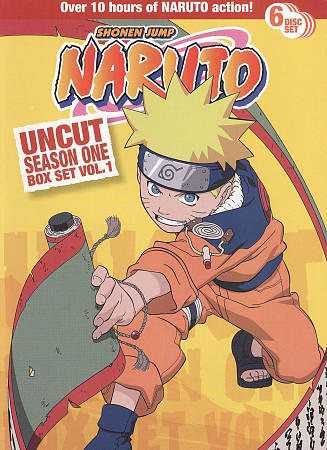 Naruto Uncut Box Set: Season One, Vol. 1 cover art