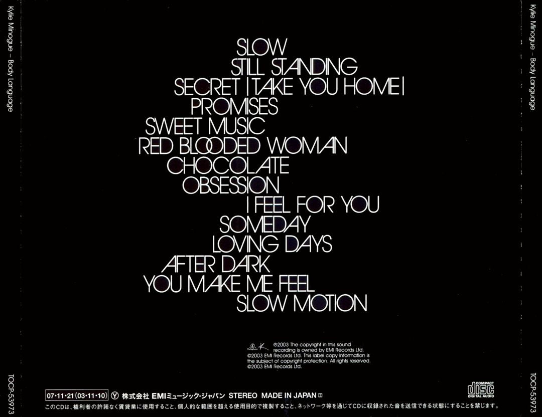 Body Language cover art